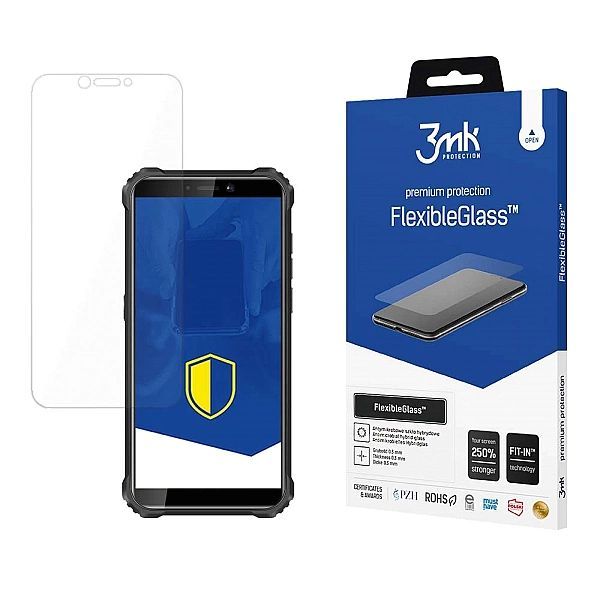 Szkło hybrydowe 3mk FlexibleGlass™ na Oukitel Wp5