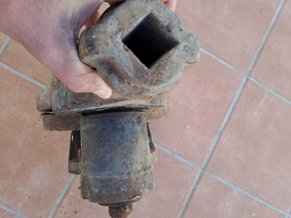 Prensa de vinho com fuso