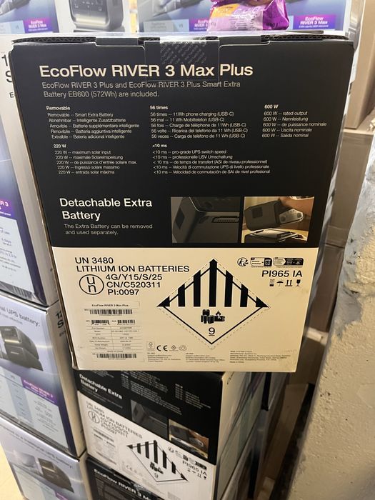 Портативна електростанція EcoFlow River 3 Max Plus
