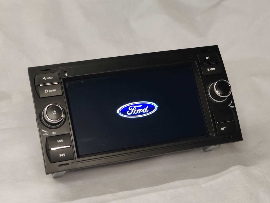 Rádio Android Ford Galaxy Mondeo Preto •Wifi -GPS - Bluetooth + CÂMARA