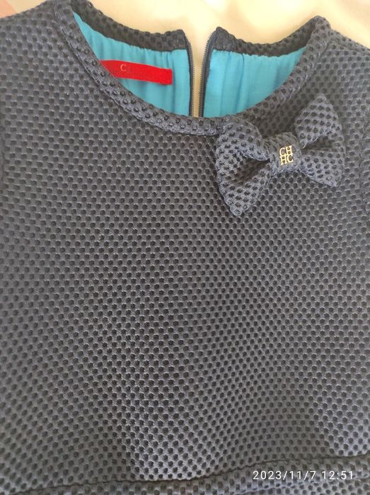 Vestido cerimónia de criança Carolina Herrera