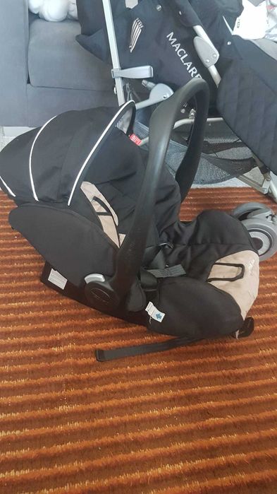 KIT Carrinho de bebé + Ovo + Alcofa + Cobertura de chuva