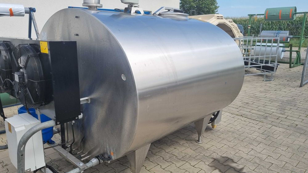 Schładzalnik zbiornik chłodnia do mleka 3000l, 2007 rok, IDEALNY