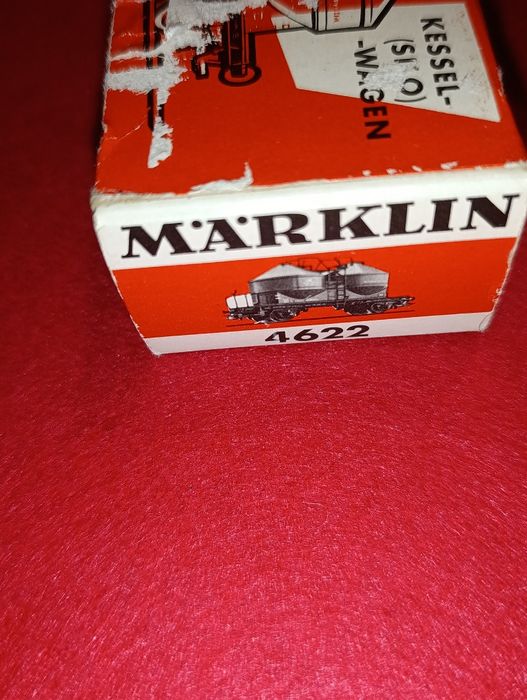 Marklin 4622 Vagão Cisterna Década 60