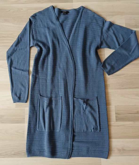 Esmara Kardigan niebieski długi rękaw bawełna M/ 40-42