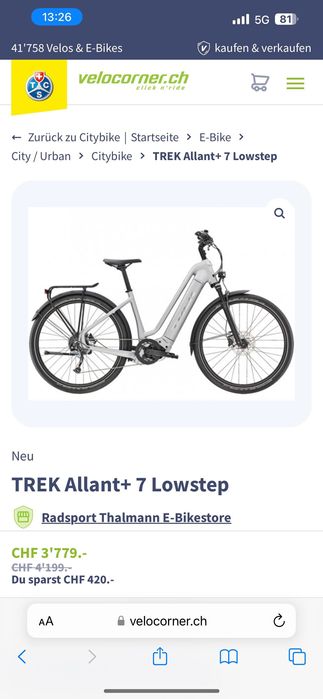 TREK Allant+ 7 Lowstep