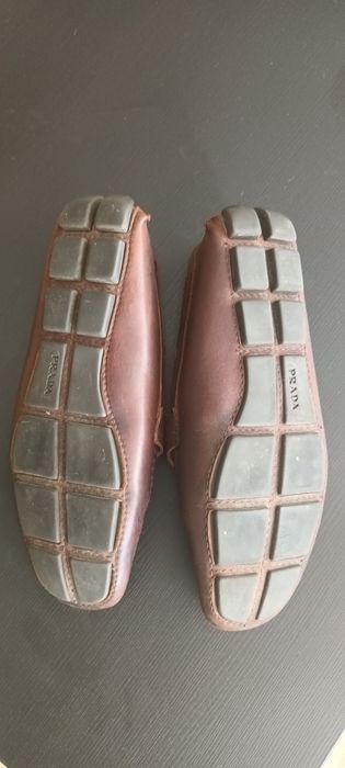 Prada mocassins pele para homem