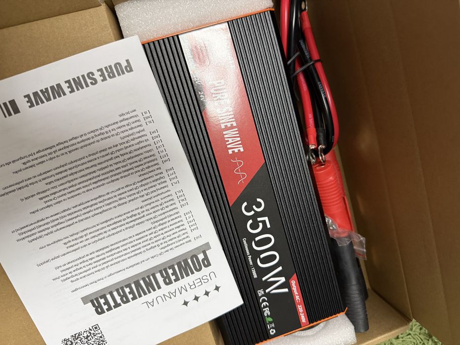 Інвертор з чистой синусоїдой 3500w в наявності