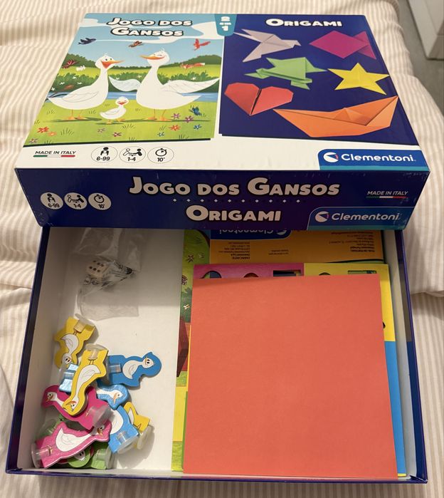 Jogo dos Gansos e Origami