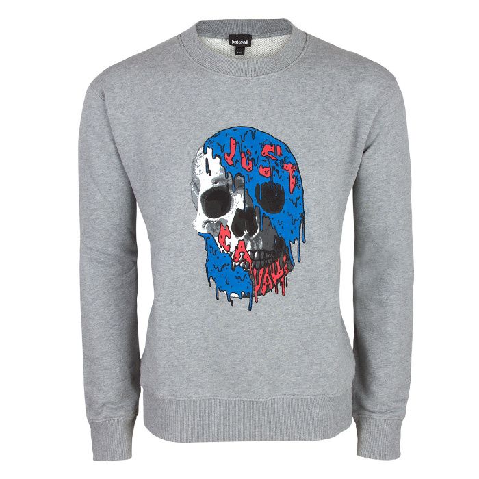 JUST CAVALLI luksusowa włoska bluza NOWOŚĆ -55%