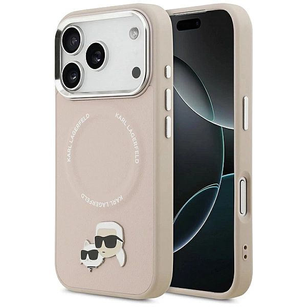Etui Karl Lagerfeld Karl & Choupette Pins MagSafe do iPhone 17 Pro Max