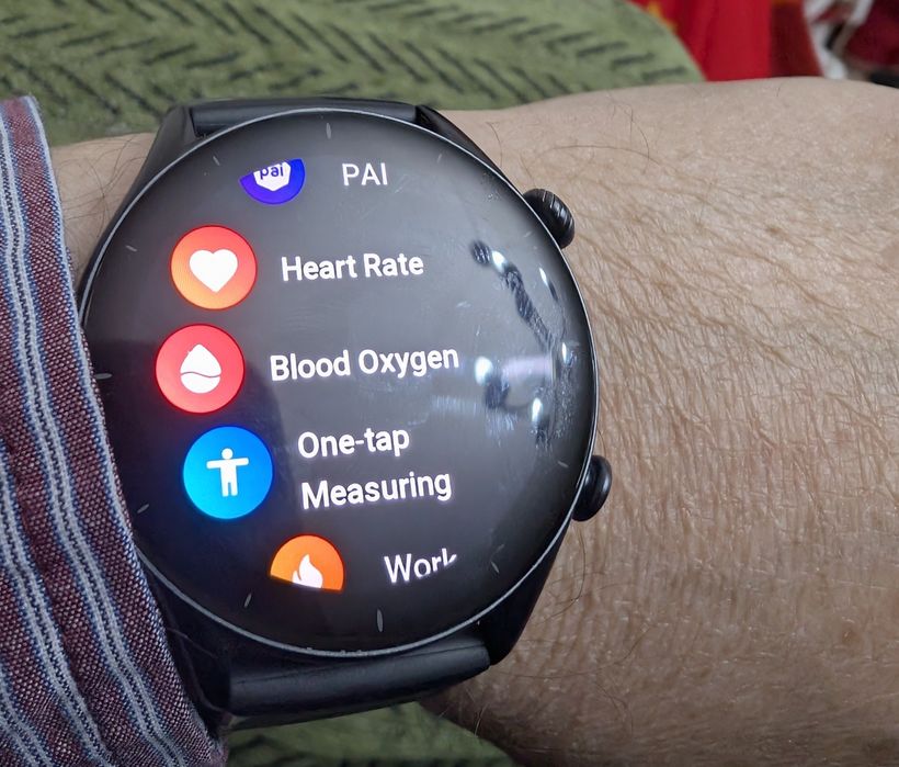 Amazfit GTR 3 smartwatch