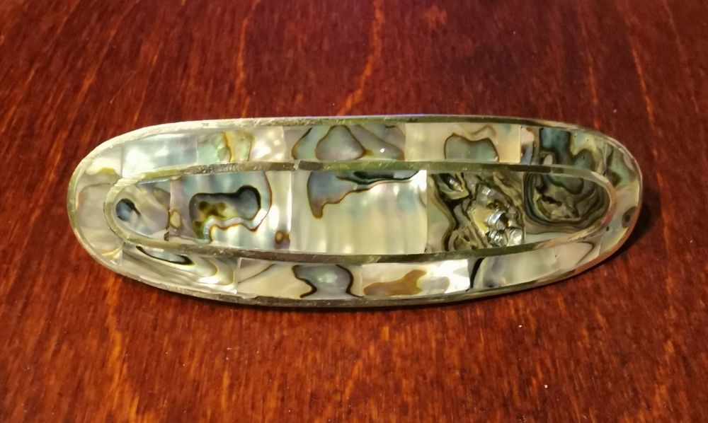 Spinka do wlosow z masa perlowa