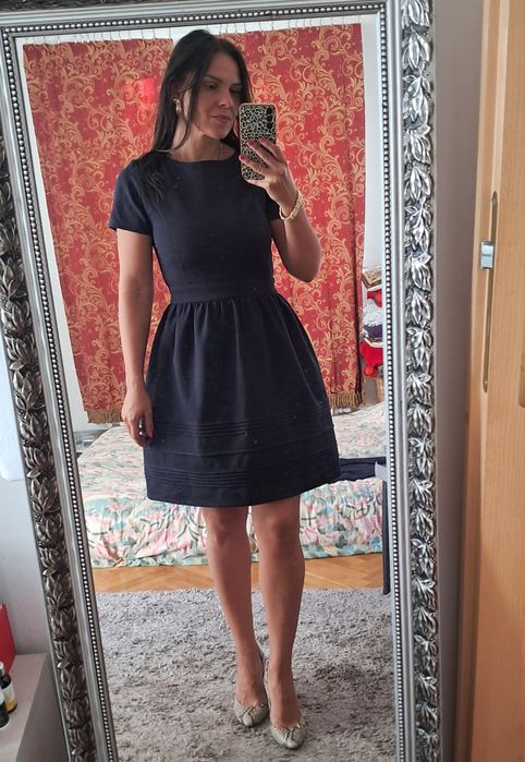 Granatowa elegancka sukienka  Minimum Scandinavian rozm.  M