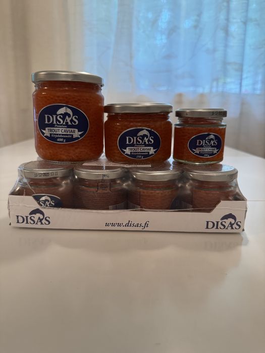 Ікра червона Форелі Disas Premium Фінляндія