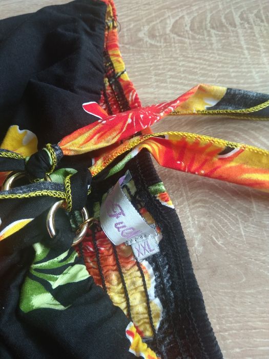 XXL Bawełna Maxi sukienka Kafuni