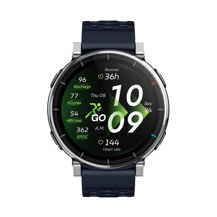 Relógio conectado GPS Amazfit Active 3 Premium Atlas Blue