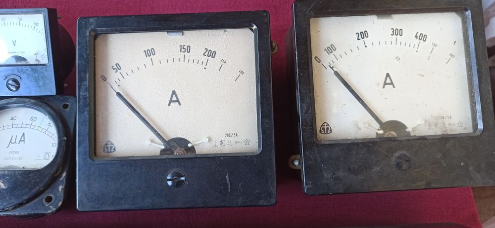 Амперметри, вольтметры