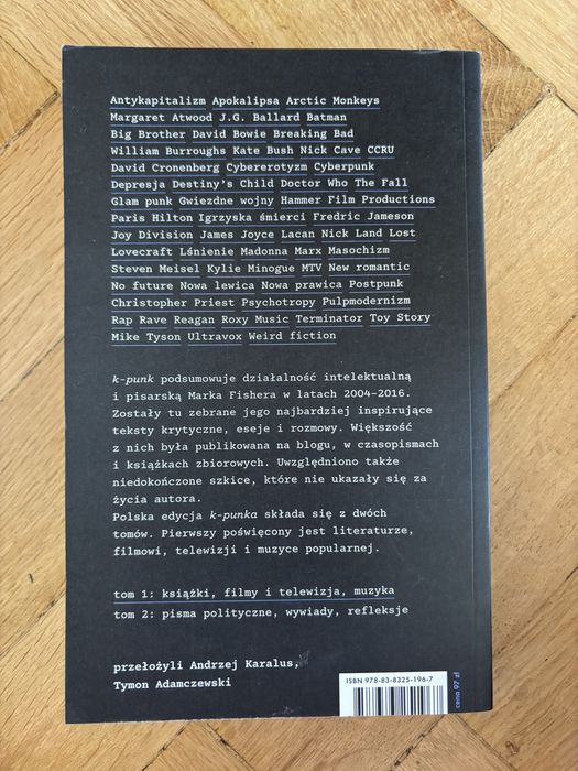 k-punk - Mark Fisher