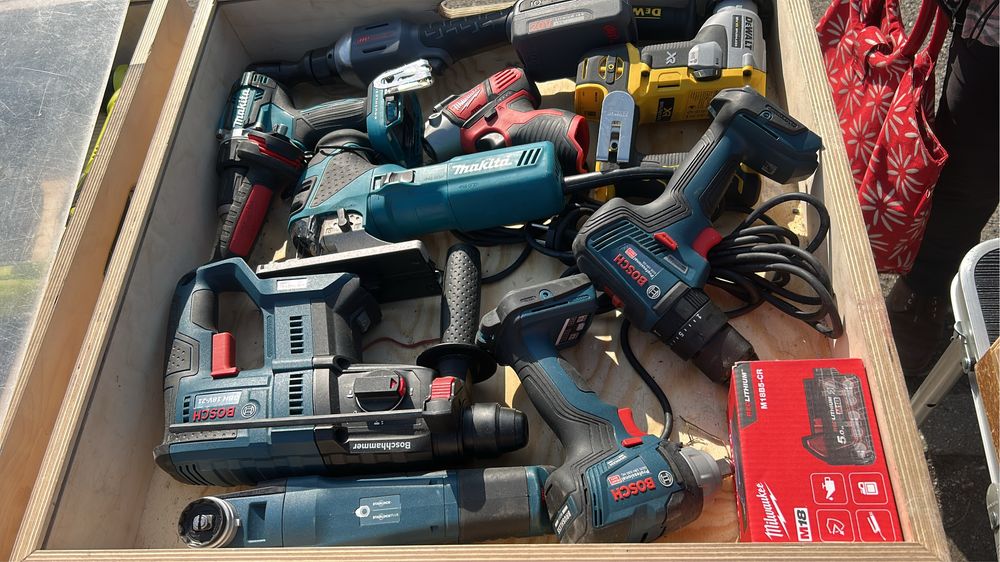 Bosch Gop 18V-34 szlifierka oscylacyjna multitool fein 3 brzeszczoty