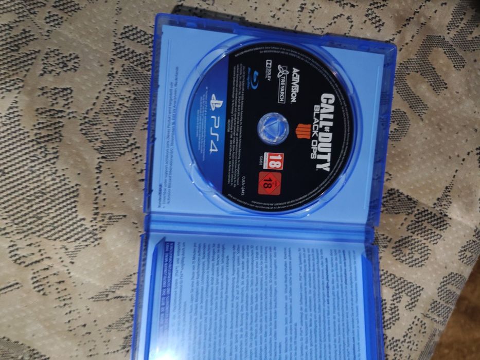 Płyta call of duty black ops na ps4