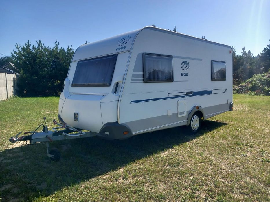 KNAUS Sport  Przyczepa kempingowa Knaus Sport przedsionek Dmc 1200kg super stan