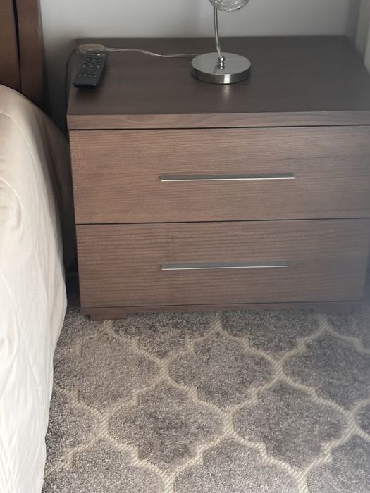 Quarto casal em madeira como novo