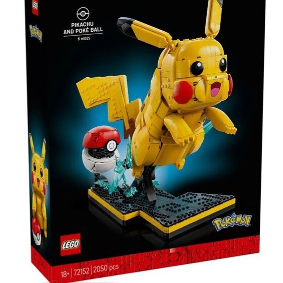 Lego Pokémon 72152 Pikachu