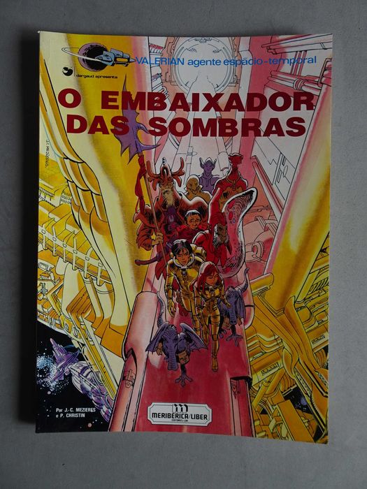Livro Meribérica - Valérian - O Embaixador das Sombras