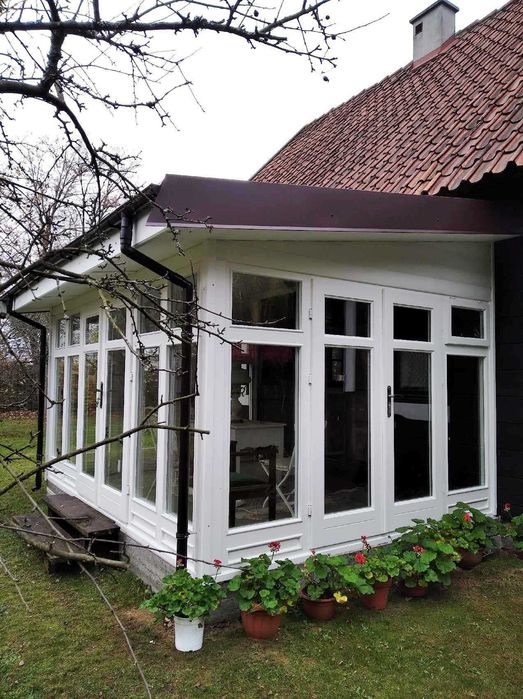 WYSOKA JAKOŚĆ! ogród zimowy z drewna / taras / oranżeria / patio / HIT