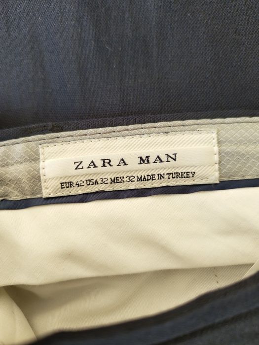 Fato azul escuro Zara