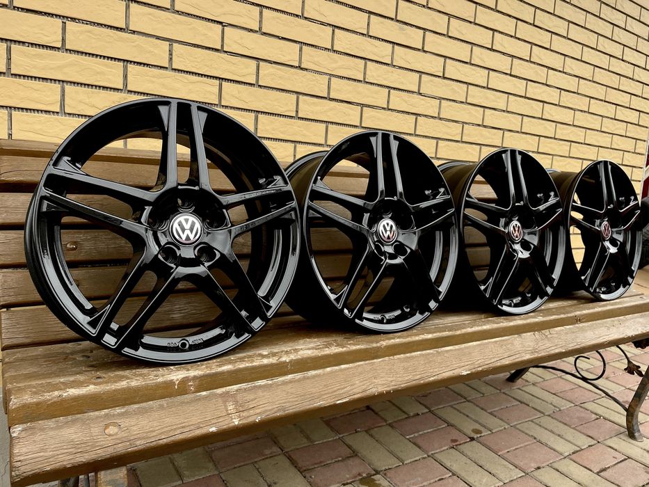 Диски R17 5.112 ET48 Фольцваген Гольф Джета Каддік Шкода А7 А5 і тд