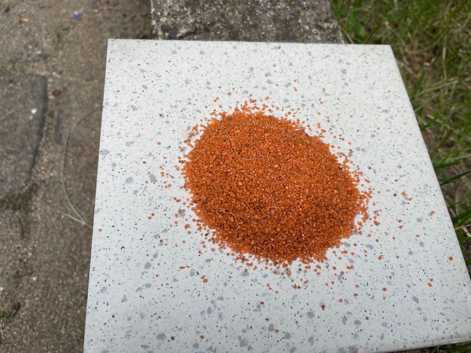 Piasek kwarcowy barwiony