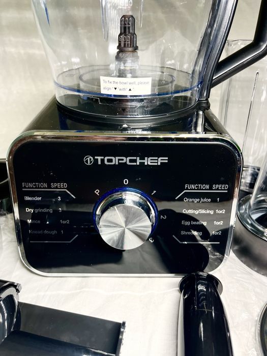 Кухонный комбайн, соковыжималка, блендер, овощирезка! Topchef! Новый!