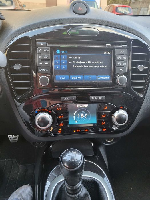 Nissn Juke 1,2 2017 benzyna przebieg 116000