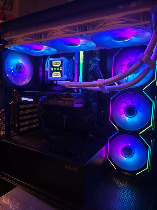 Gaming PC com AIO Water Cooling CPU -  como novo