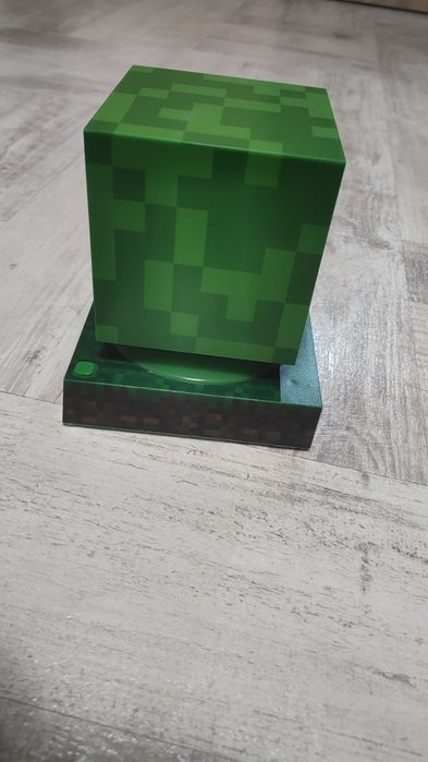 Lampka Creeper Minecraft Jak Nowa