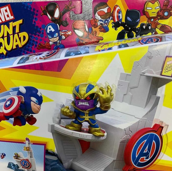 Ігровий набір Marvel | Баштовий бій | Башня супергероїв | Tower Smash