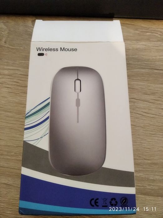 Myszka bezprzewodowa Bluetooth ładowana nowa
