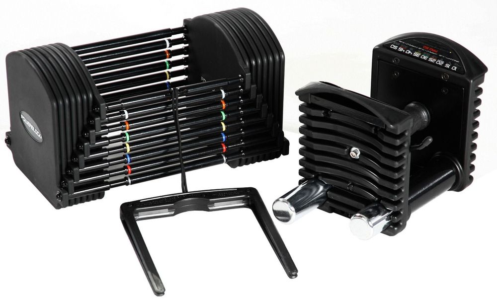Powerblock Pro-EXP Dumbbell Set (22.5 kg each, expandable)64172648185217121