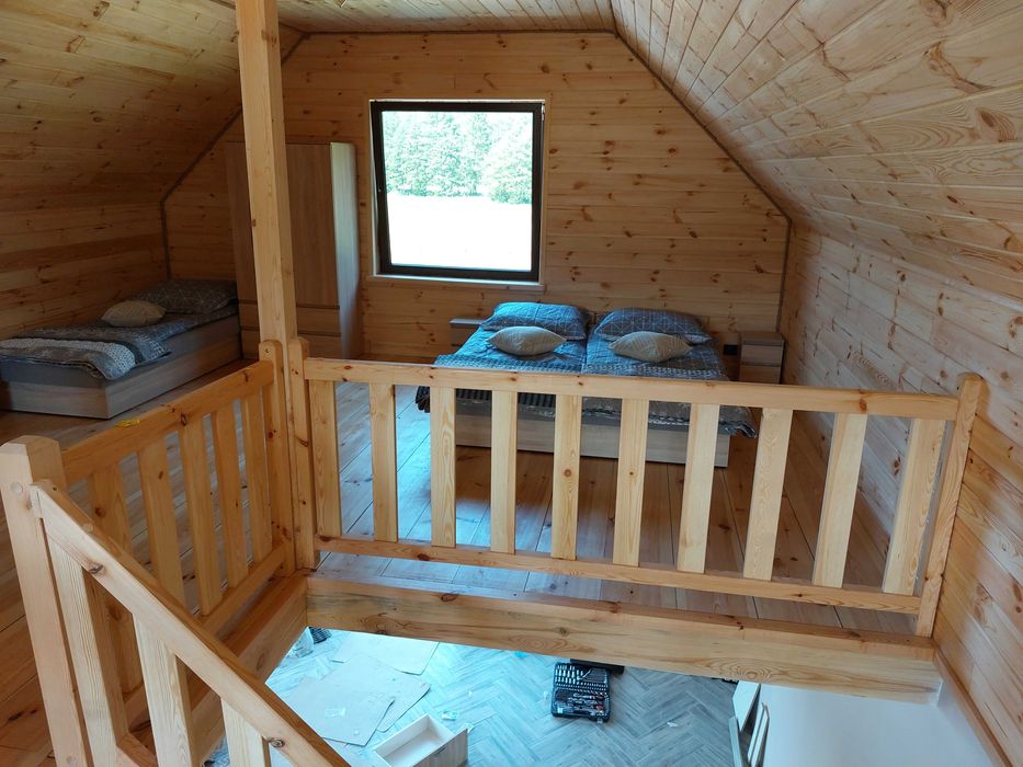 Domek letniskowy nad rzeką Wel