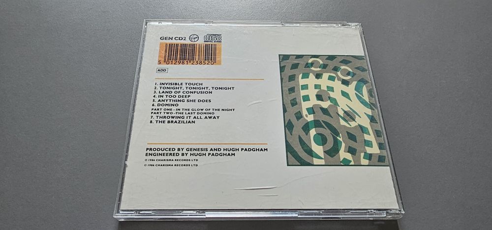 genesis - invisible touch
