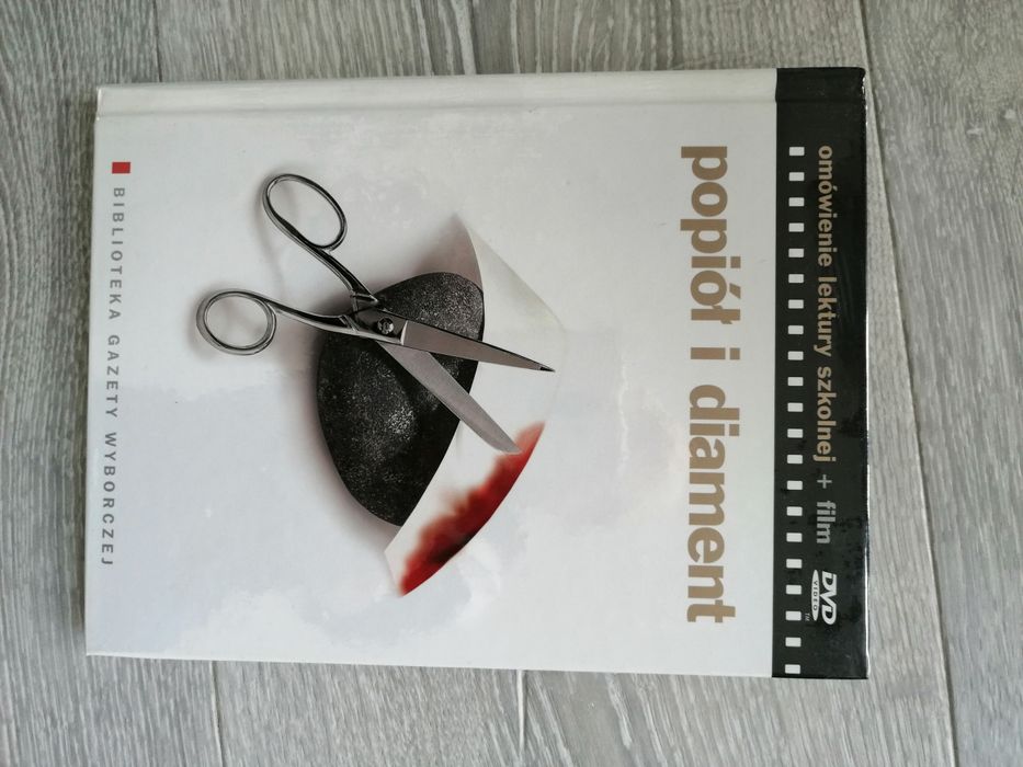 Popiół i diament książka z omówieniem lektury i film DVD