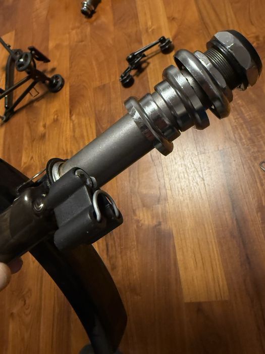 Brompton widelec ze sterami  błotnikiem