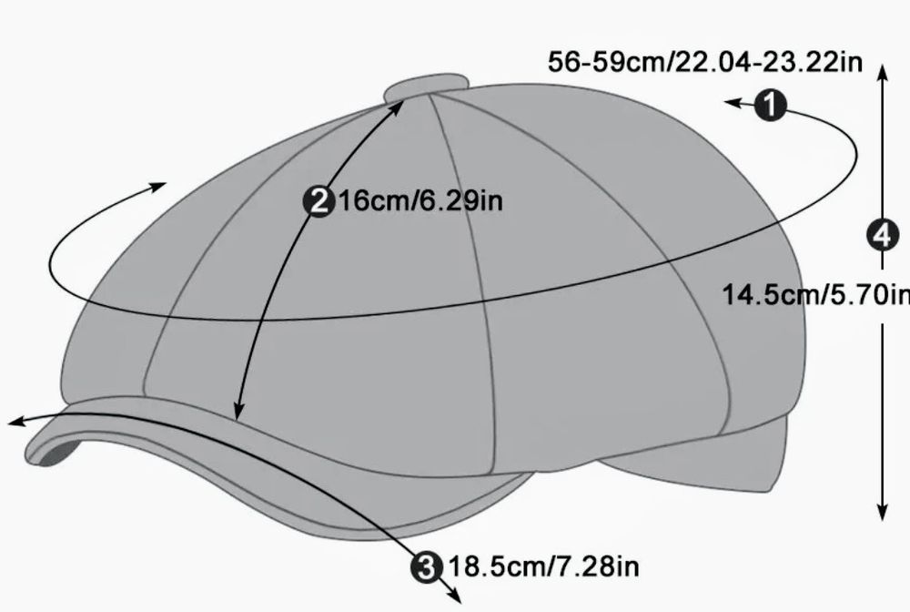 Kaszkiet w stylu retro