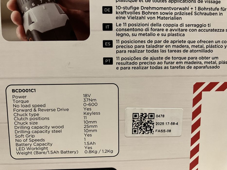 Aparafusadora Black Decker