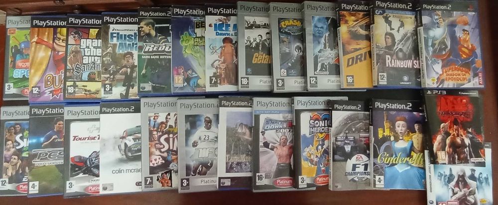 Capas e Manuais Playstation 2 (PS2)