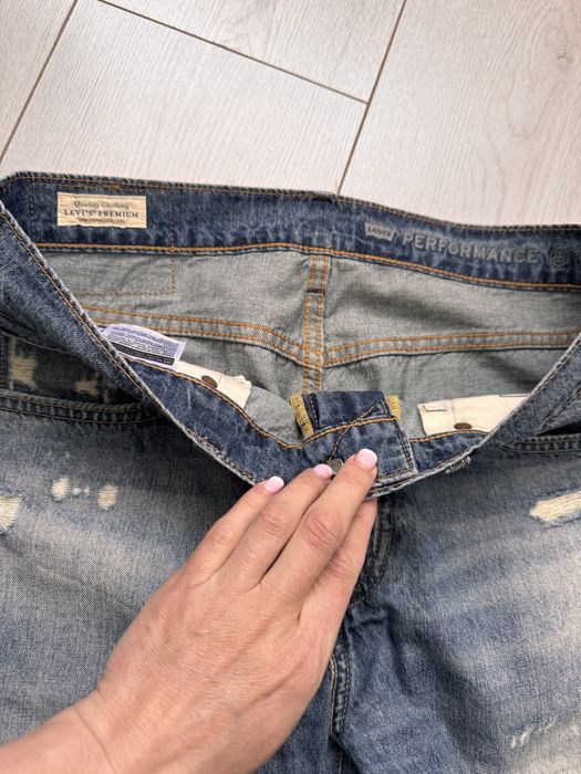 Джинсы Levi's 512 Ripped Slim Fit Stretch