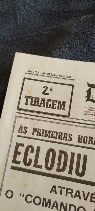 Diário de notícias 25 abril 1974