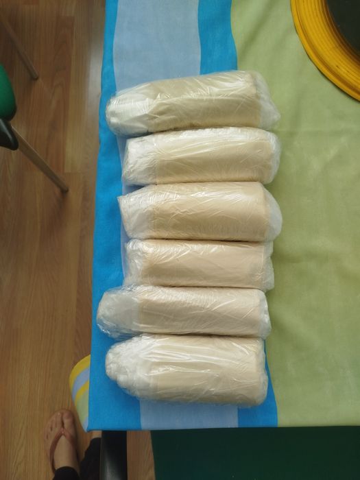 Rolo de massa de pastel da Bahia